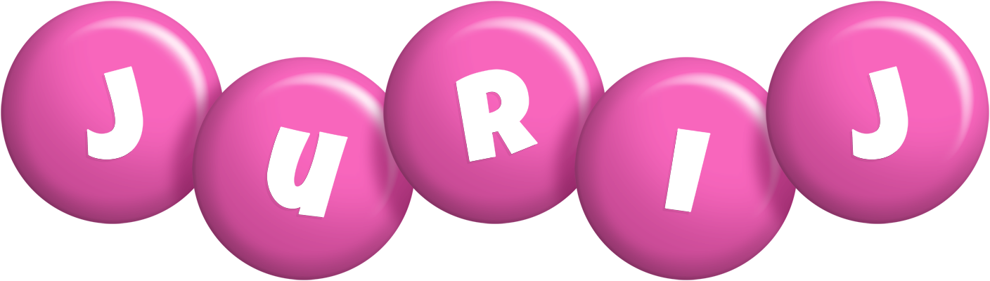 Jurij candy-pink logo