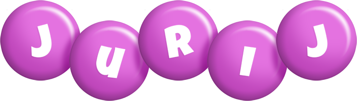 Jurij candy-purple logo
