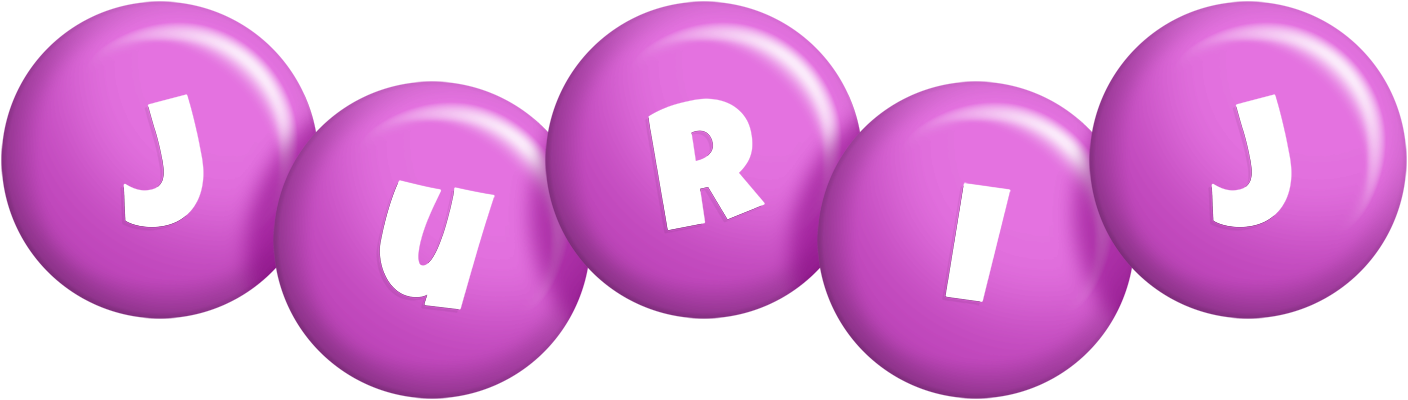 Jurij candy-purple logo