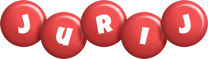 Jurij candy-red logo