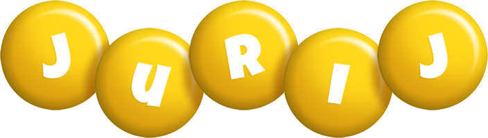 Jurij candy-yellow logo