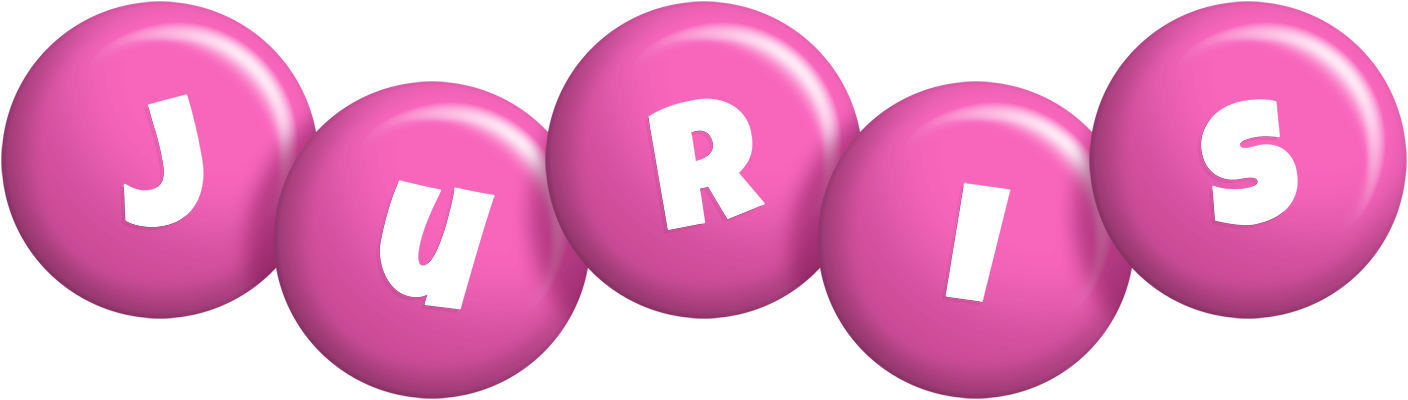 Juris candy-pink logo