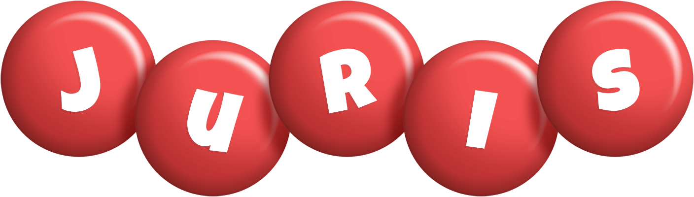 Juris candy-red logo
