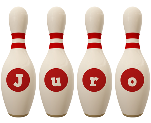 Juro bowling-pin logo