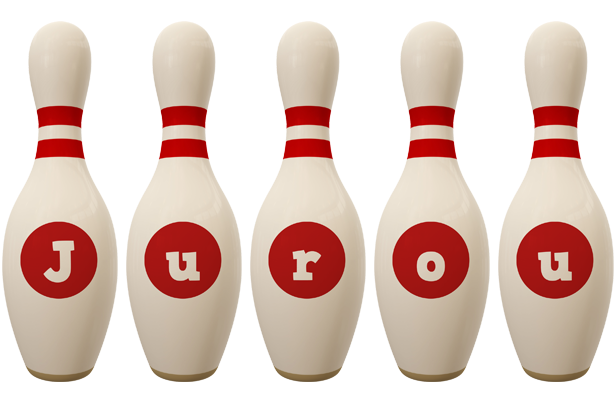 Jurou bowling-pin logo