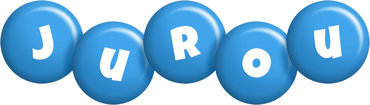 Jurou candy-blue logo