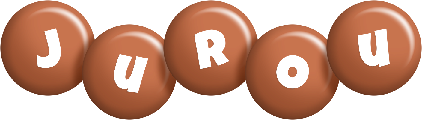 Jurou candy-brown logo