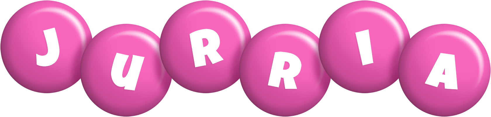 Jurria candy-pink logo