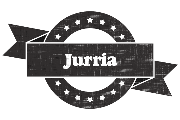 Jurria grunge logo