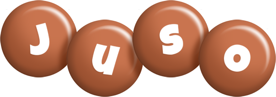 Juso candy-brown logo