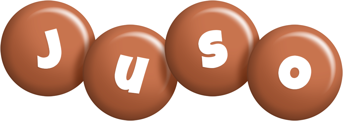 Juso candy-brown logo