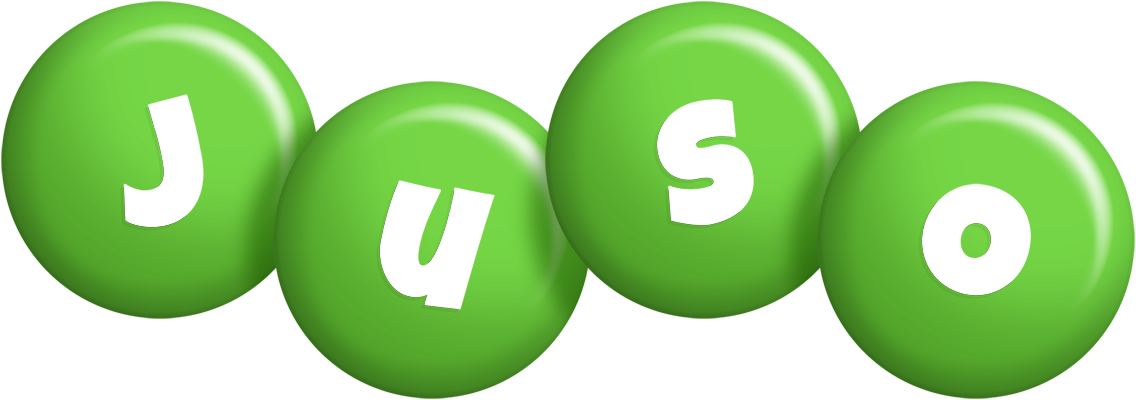 Juso candy-green logo