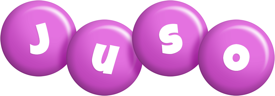 Juso candy-purple logo