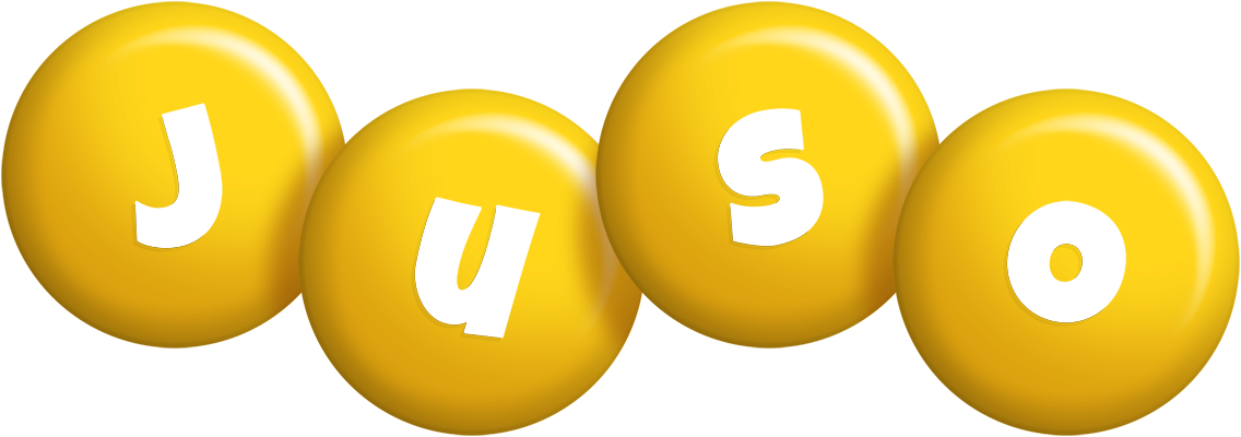 Juso candy-yellow logo
