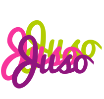 Juso flowers logo