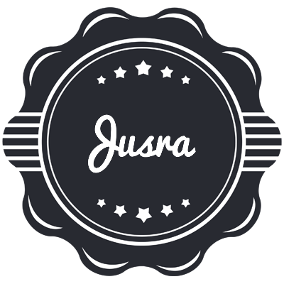 Jusra badge logo