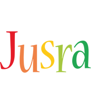 Jusra birthday logo