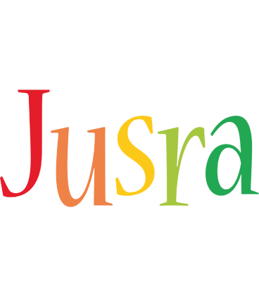 Jusra birthday logo