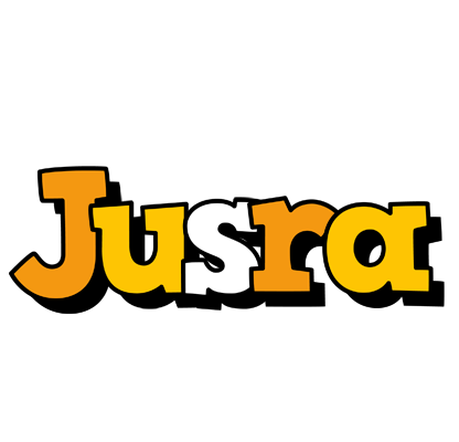 Jusra cartoon logo