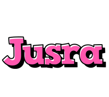 Jusra girlish logo