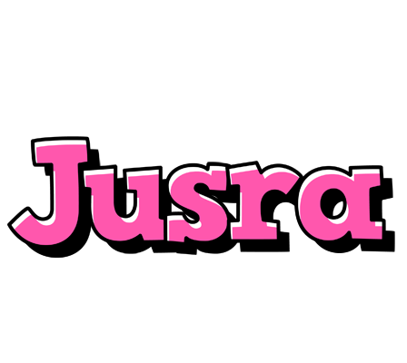 Jusra girlish logo