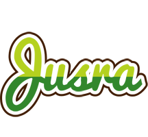 Jusra golfing logo