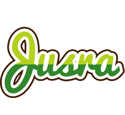 Jusra golfing logo