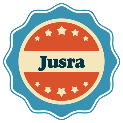 Jusra labels logo