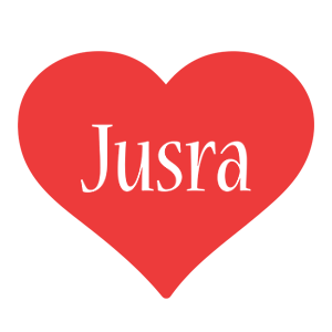 Jusra love logo