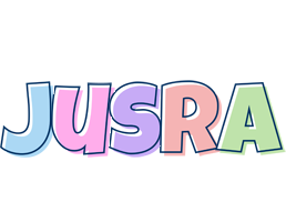 Jusra pastel logo