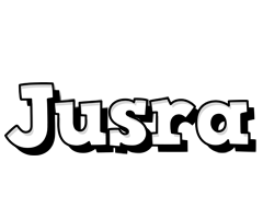 Jusra snowing logo