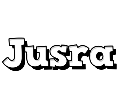 Jusra snowing logo