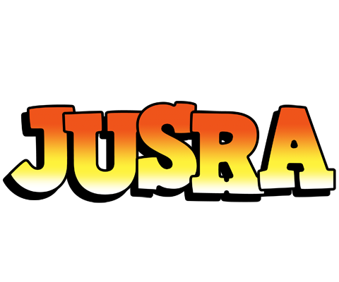 Jusra sunset logo