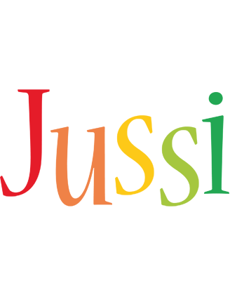 Jussi birthday logo