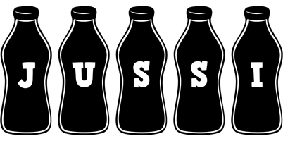 Jussi bottle logo