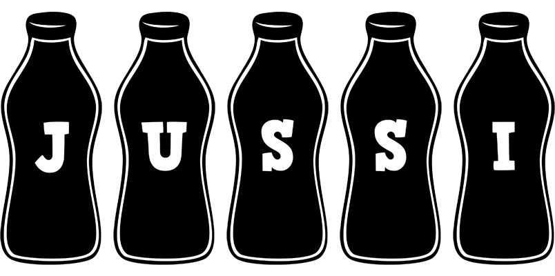 Jussi bottle logo