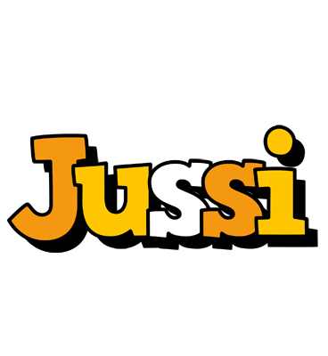 Jussi cartoon logo