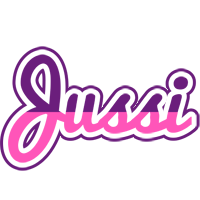 Jussi cheerful logo