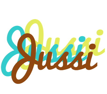 Jussi cupcake logo