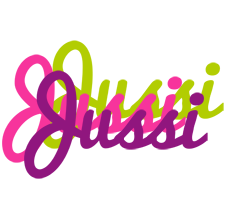 Jussi flowers logo