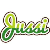 Jussi golfing logo