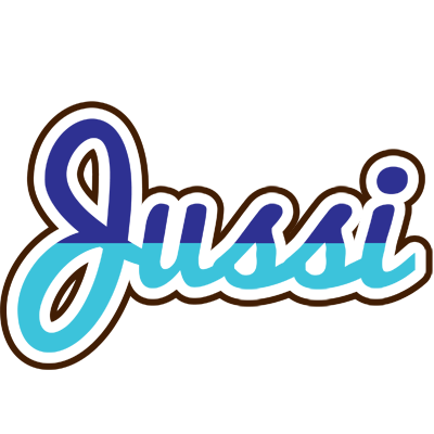 Jussi raining logo