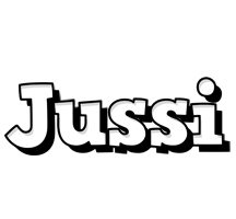 Jussi snowing logo