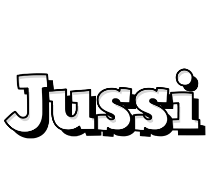 Jussi snowing logo