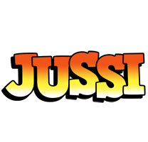 Jussi sunset logo