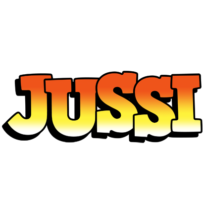 Jussi sunset logo