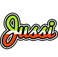 Jussi superfun logo