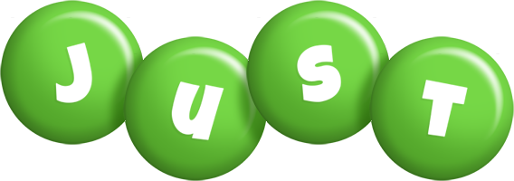 Just candy-green logo