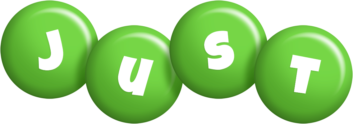 Just candy-green logo