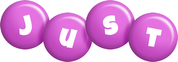Just candy-purple logo